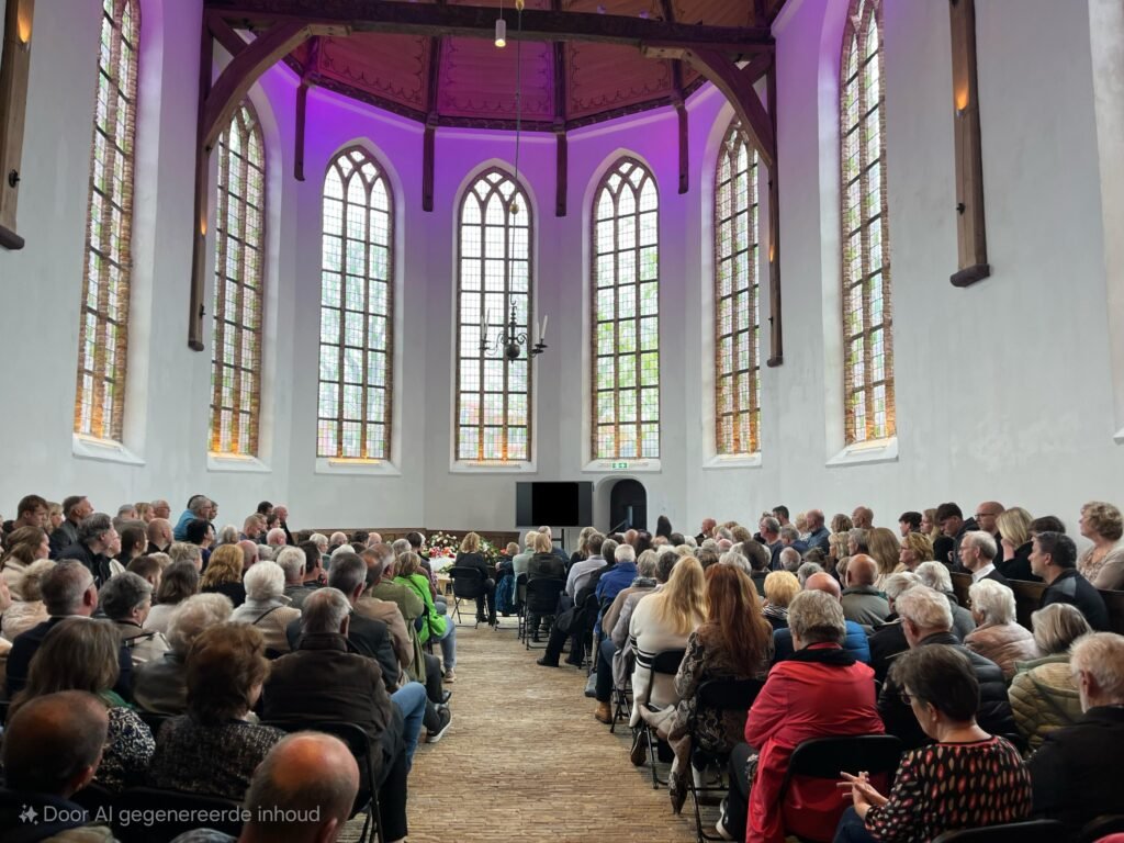 Uitvaart in de Noorderkerk in Hoorn